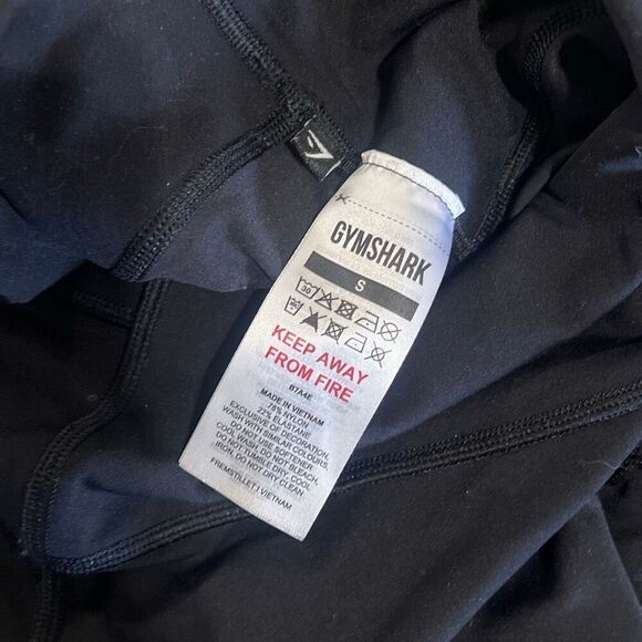 Gymshark Legacy Leggings Black Full Length Women size Small Athletic - Picture 7 of 7